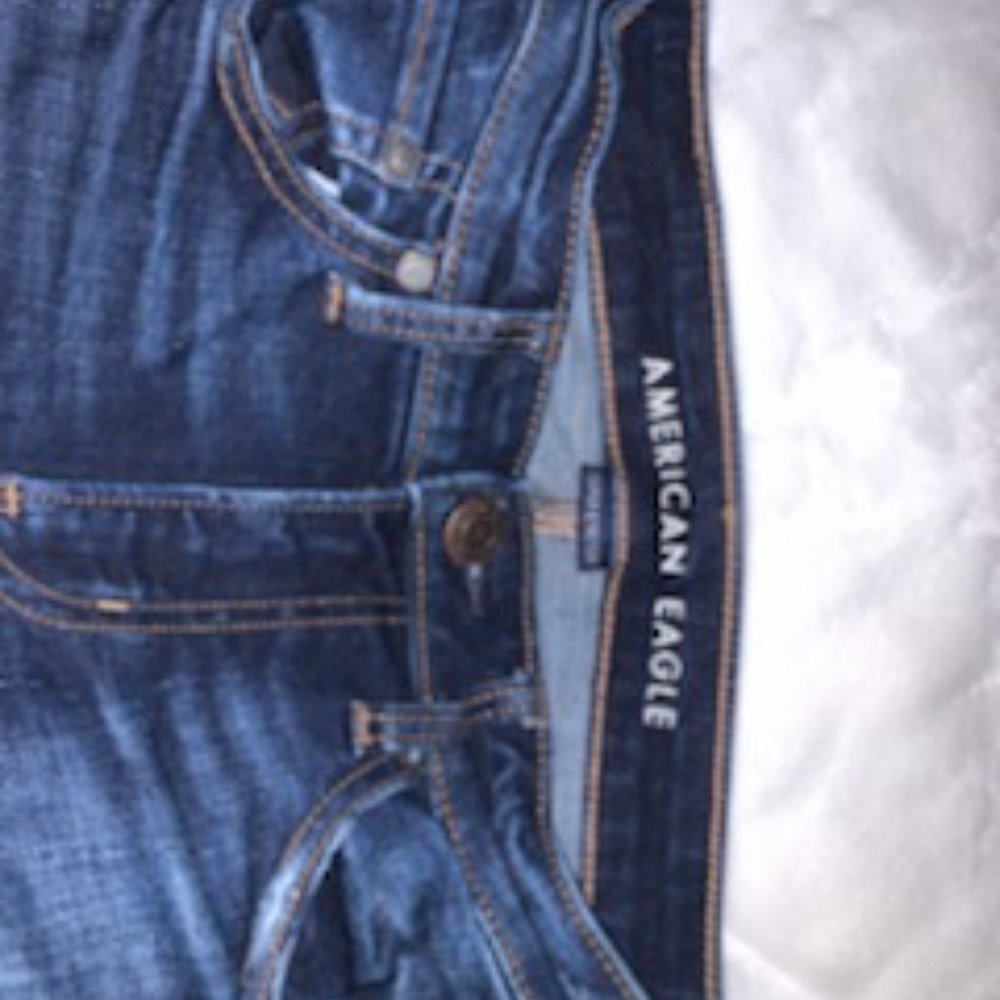 Blue Ripped Jeans - Picture 2 of 4